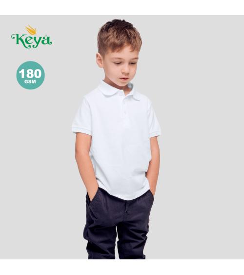 Polo Niño Blanco "keya" YPS180