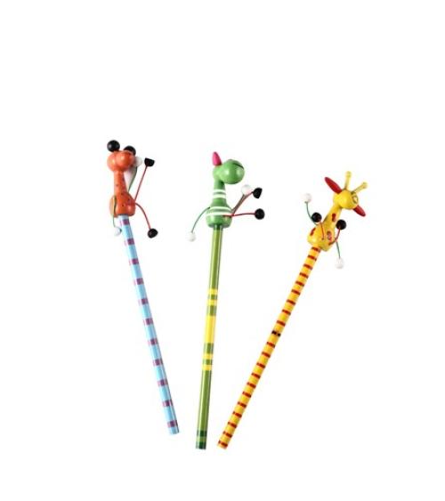 LÁPIZ DE MADERA "NEW ANIMALS"