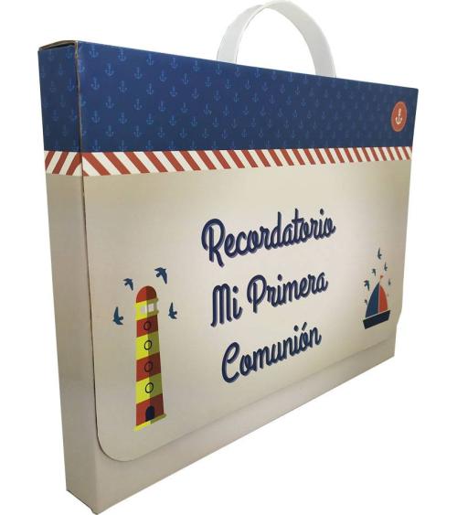 LIBRO COMUNIÓN EN CAJA DE REGALO NIÑO