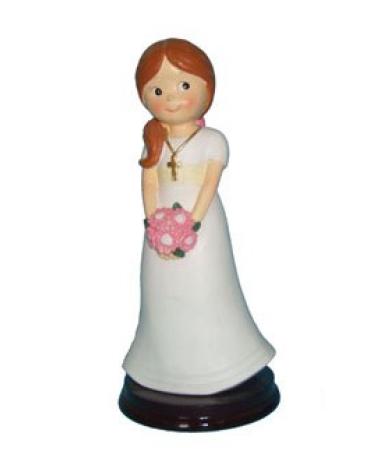 FIGURA PASTEL COMUNIÓN NIÑA RAMO