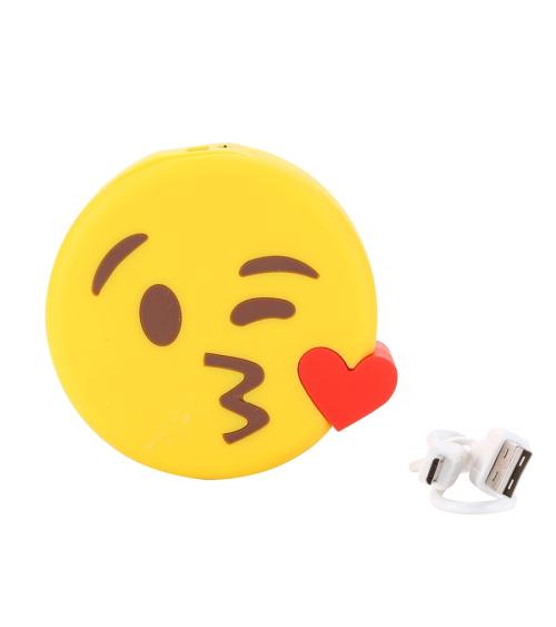 POWER BANK EMOTICONOS 1200 mha EN CAJA DE REGALO
