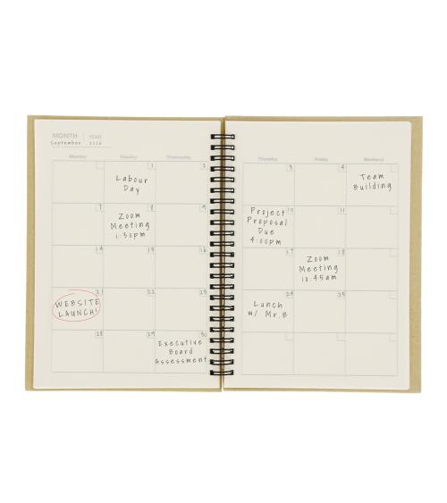 Libreta Planning Mensual Celik