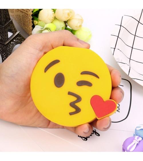 POWER BANK EMOTICONOS 1200 mha EN CAJA DE REGALO