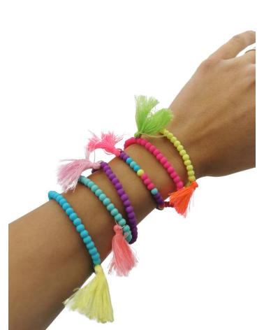 PULSERA POMPON "ARTEMIS"