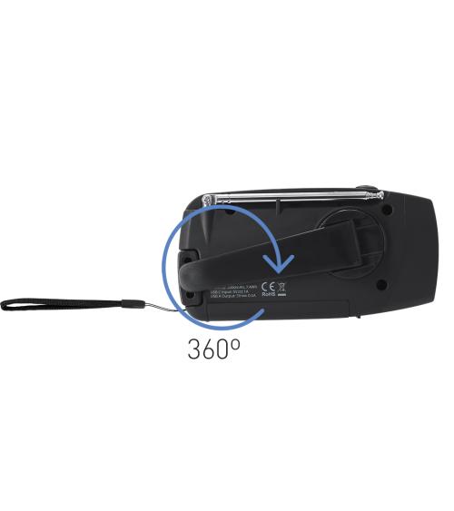 Radio Emergencia Multifunción Cartney