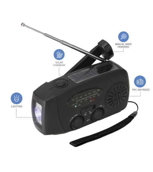 Radio Emergencia Multifunción Cartney