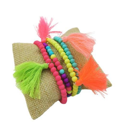 PULSERA POMPON "ARTEMIS"