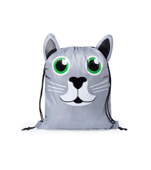 MOCHILA POLIESTER GATO