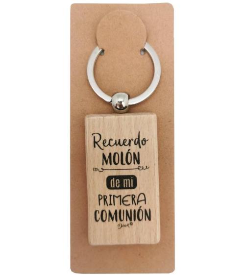 LLAVERO MADERA "RECUERDO MOLÓN"