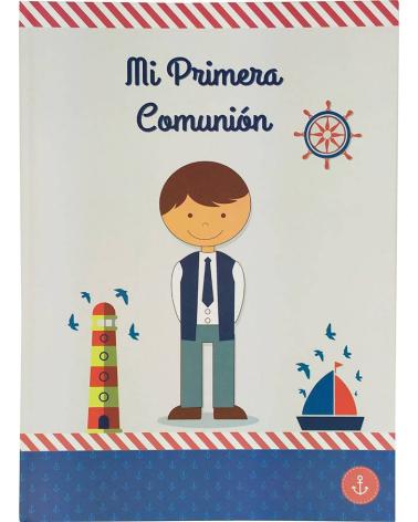 (TARA) LIBRO FIRMAS COMUNIÓN NIÑO SIN ESTUCHE