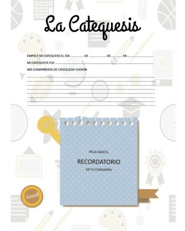 (TARA) LIBRO FIRMAS COMUNIÓN NIÑO SIN ESTUCHE