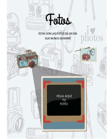 (TARA) LIBRO FIRMAS COMUNIÓN NIÑO SIN ESTUCHE