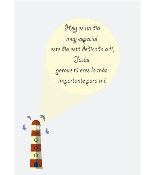 (TARA) LIBRO FIRMAS COMUNIÓN NIÑO SIN ESTUCHE