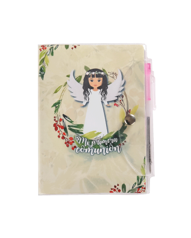 LIBRETA MI PRIMERA COMUNIÓN PVC+ BOLÍGRAFO
