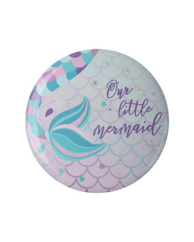 ESPEJO CHAPA SIRENITA MERMAID