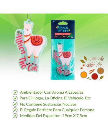 AMBIENTADORES PARA COCHE LLAMA