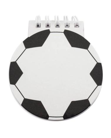 LIBRETA ANILLAS NOTAS FÚTBOL