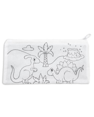 ESTUCHE CON 5 CERAS DINOS NON WOVEN