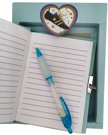 SET DE REGALO DIARIO + BOLÍGRAFO FÚTBOL