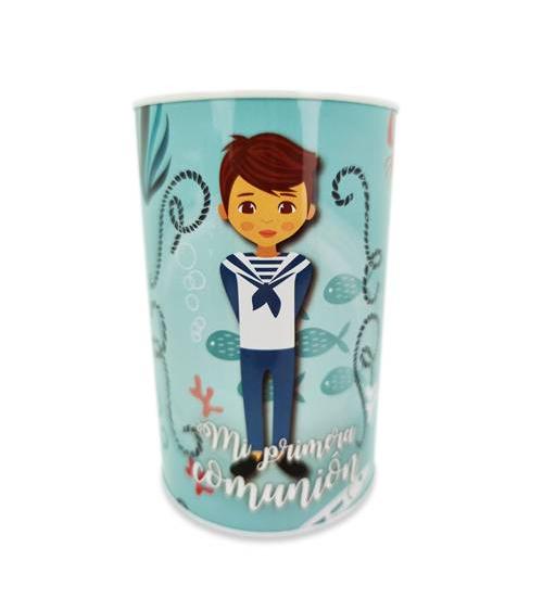 HUCHA METÁLICA MI PRIMERA COMUNIÓN NIÑO