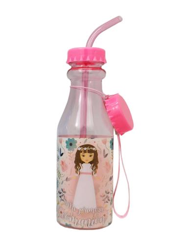 BOTELLA PVC COMUNIÓN NIÑA 500 ML