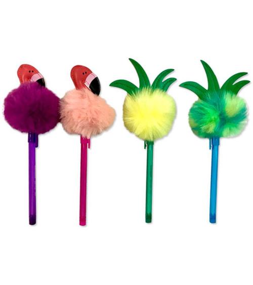 BOLÍGRAFO POMPÓN TROPICAL