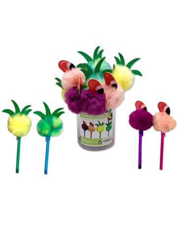 BOLÍGRAFO POMPÓN TROPICAL
