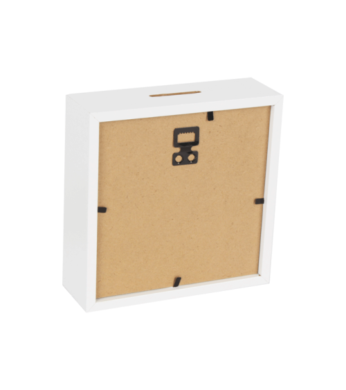 HUCHA MADERA BLANCA PARA PERSONALIZAR