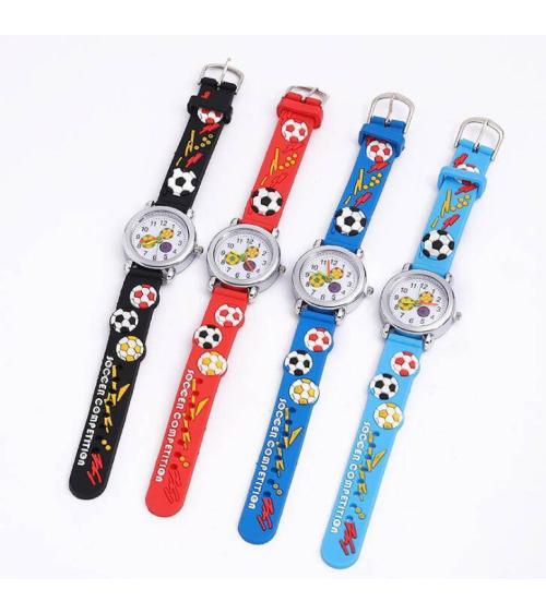 RELOJ FÚTBOL SILICONA - RELOJES INFANTILES NIÑOS