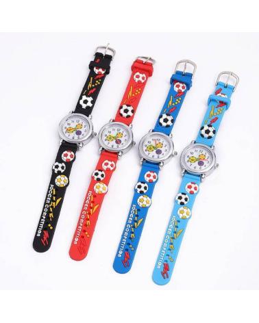 RELOJ FÚTBOL SILICONA - RELOJES INFANTILES NIÑOS