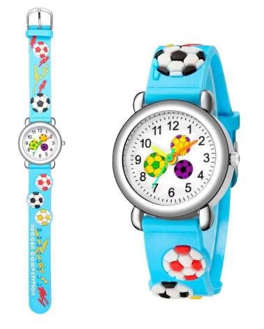 RELOJ FÚTBOL SILICONA - RELOJES INFANTILES NIÑOS