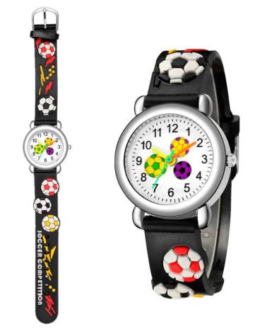 RELOJ FÚTBOL SILICONA - RELOJES INFANTILES NIÑOS