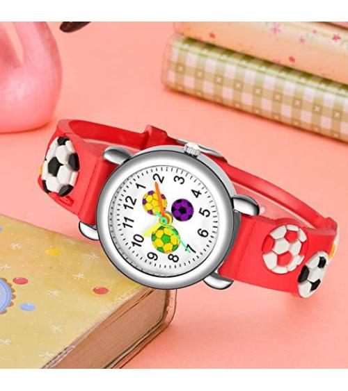 RELOJ FÚTBOL SILICONA - RELOJES INFANTILES NIÑOS