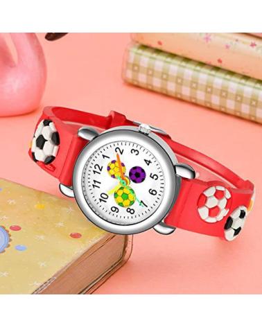 RELOJ FÚTBOL SILICONA - RELOJES INFANTILES NIÑOS