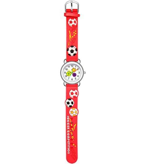 RELOJ FÚTBOL SILICONA - RELOJES INFANTILES NIÑOS