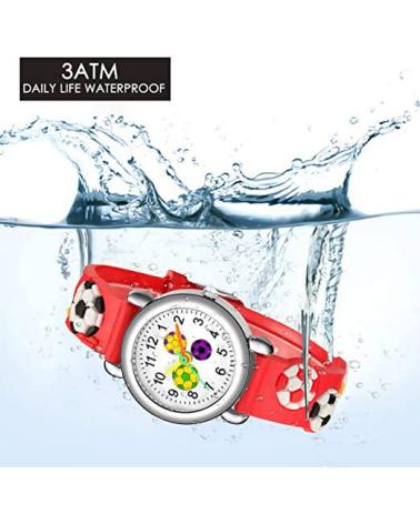 RELOJ FÚTBOL SILICONA - RELOJES INFANTILES NIÑOS