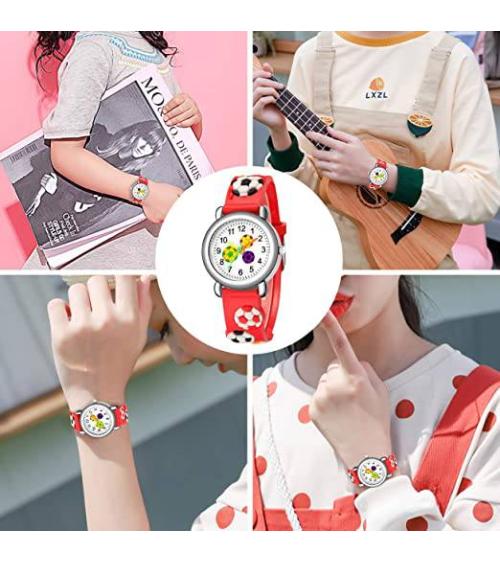 RELOJ FÚTBOL SILICONA - RELOJES INFANTILES NIÑOS