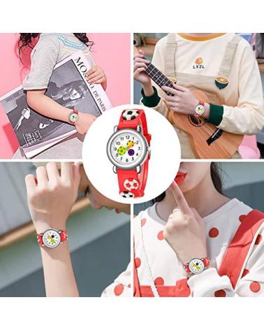 RELOJ FÚTBOL SILICONA - RELOJES INFANTILES NIÑOS