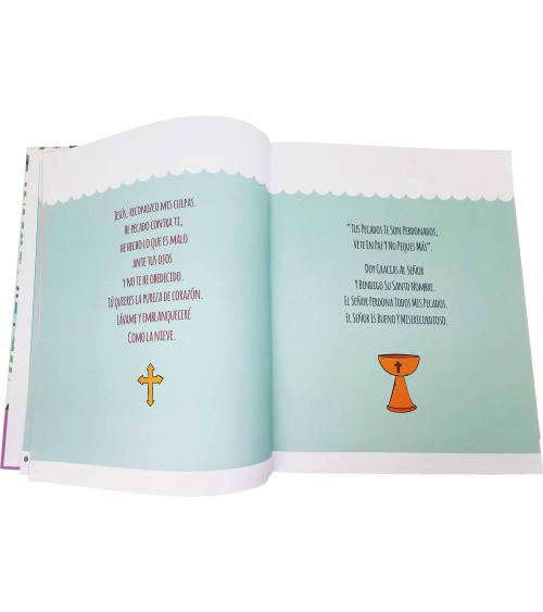 MALETÍN MÁS LIBRO FIRMAS MI PRIMERA COMUNIÓN NIÑO