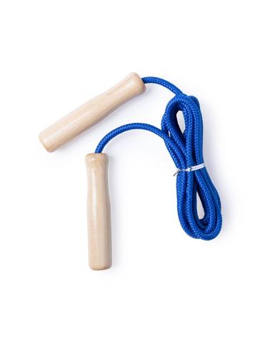 COMBA SALTAR DE MADERA 240 CM AZUL
