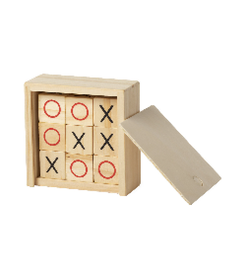JUEGO DE MADERA TRES EN RAYA