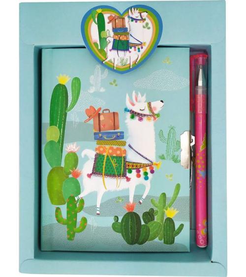 LOTE DE 23 SET DE REGALO DIARIO Y BOLÍGRAFO "LLAMAS"
