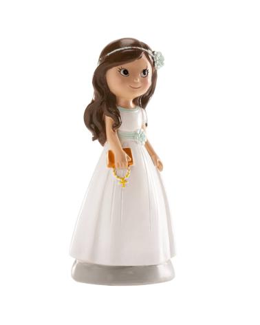 FIGURA TARTA COMUNIÓN NIÑA ACCESORIOS 13 CM