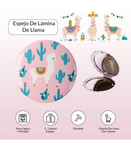 OFERTA! LOTE DE 500 ESPEJOS CHAPA LLAMA