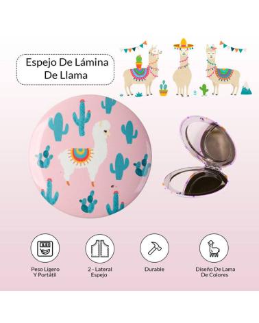 OFERTA! LOTE DE 500 ESPEJOS CHAPA LLAMA
