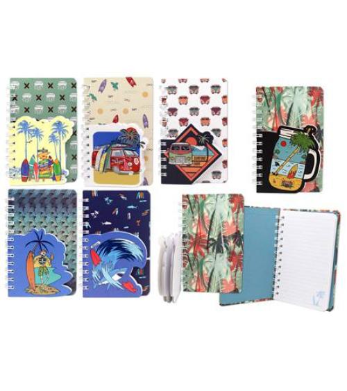 LOTE DE 48 LIBRETAS DOBLE SURFERA ANILLAS