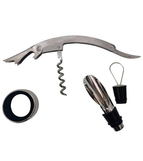 LOTE DE 3 SET DE 3 PIEZAS DE VINO "LAS MEJORES COSAS" SIN PRESENTACIÓN