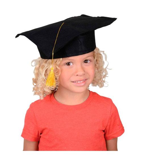 BIRRETE GRADUACIÓN ELÁSTICO TALLA NIÑOS