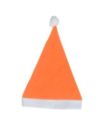 GORRO PAPA NOEL NARANJA