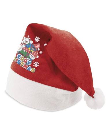 GORRO NIÑO CON DIBUJO NAVIDAD